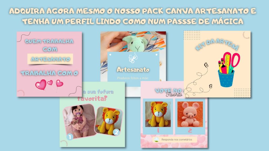 templates editáveis para artesanato